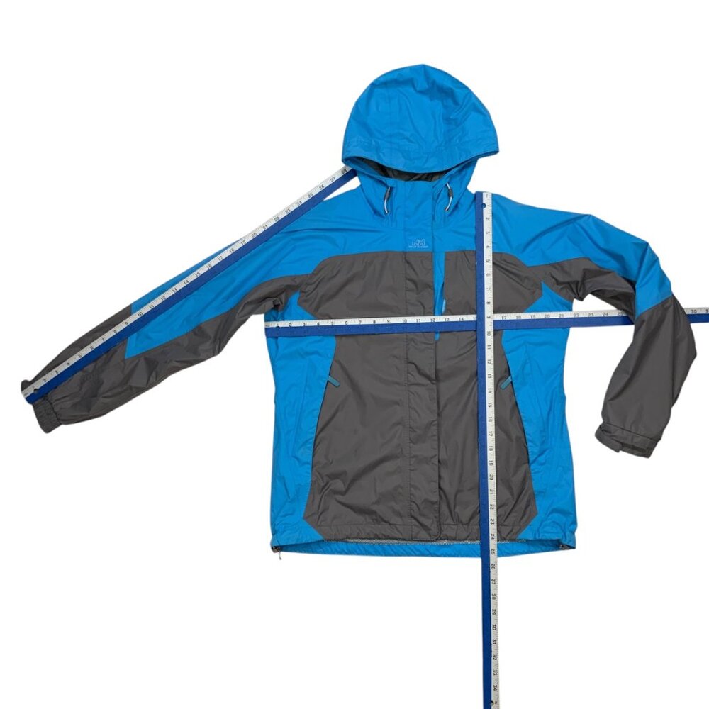 Helly Hansen Packable Windbreaker Jacket M Blue G… - image 5